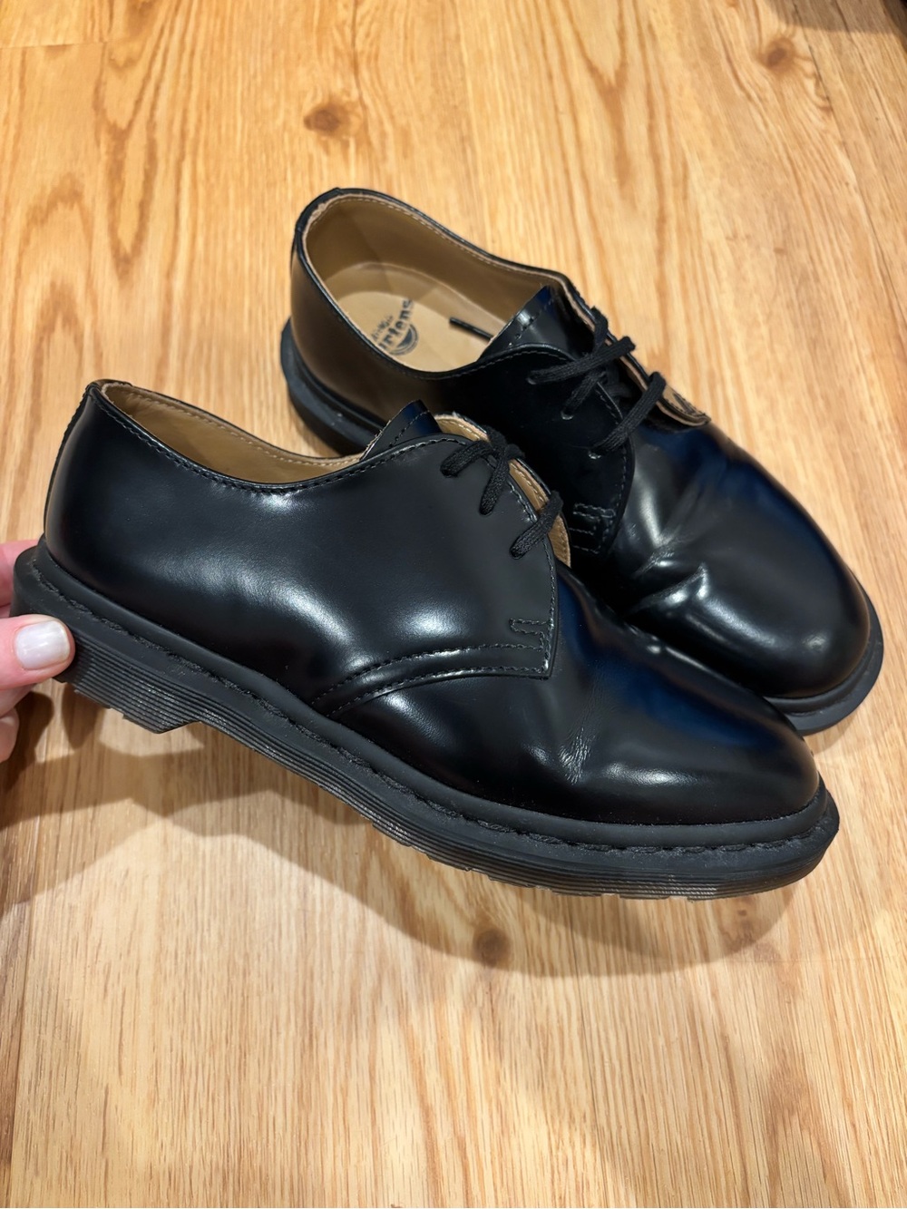 Doctor Martens Archie II Polished Smooth Leather Loafers Oxfords Size 36